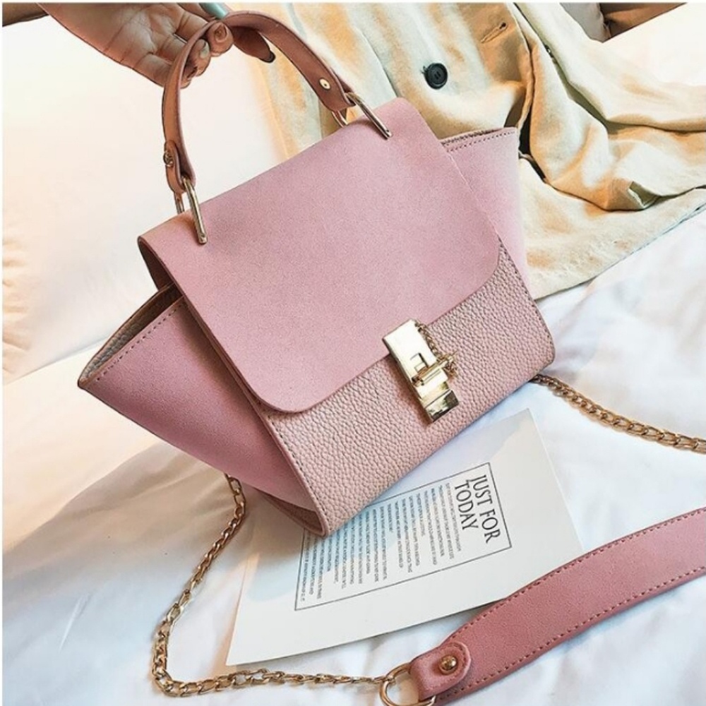 NEW REIMS Leather Shoulder Crossbody Wrist Purse - Picture 2 of 7